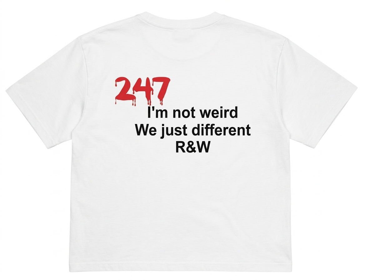 WE DIFFERENT TEE — Black — view 4