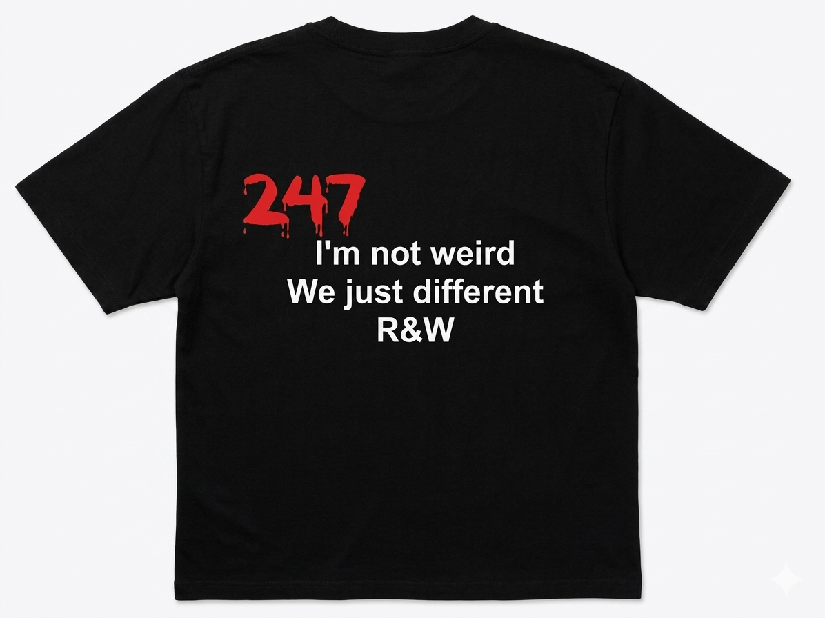 WE DIFFERENT TEE — Black — view 2